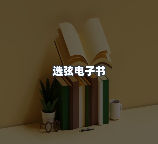 关于选弦电子书